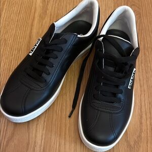 Chanel Uniform Black Sneakers